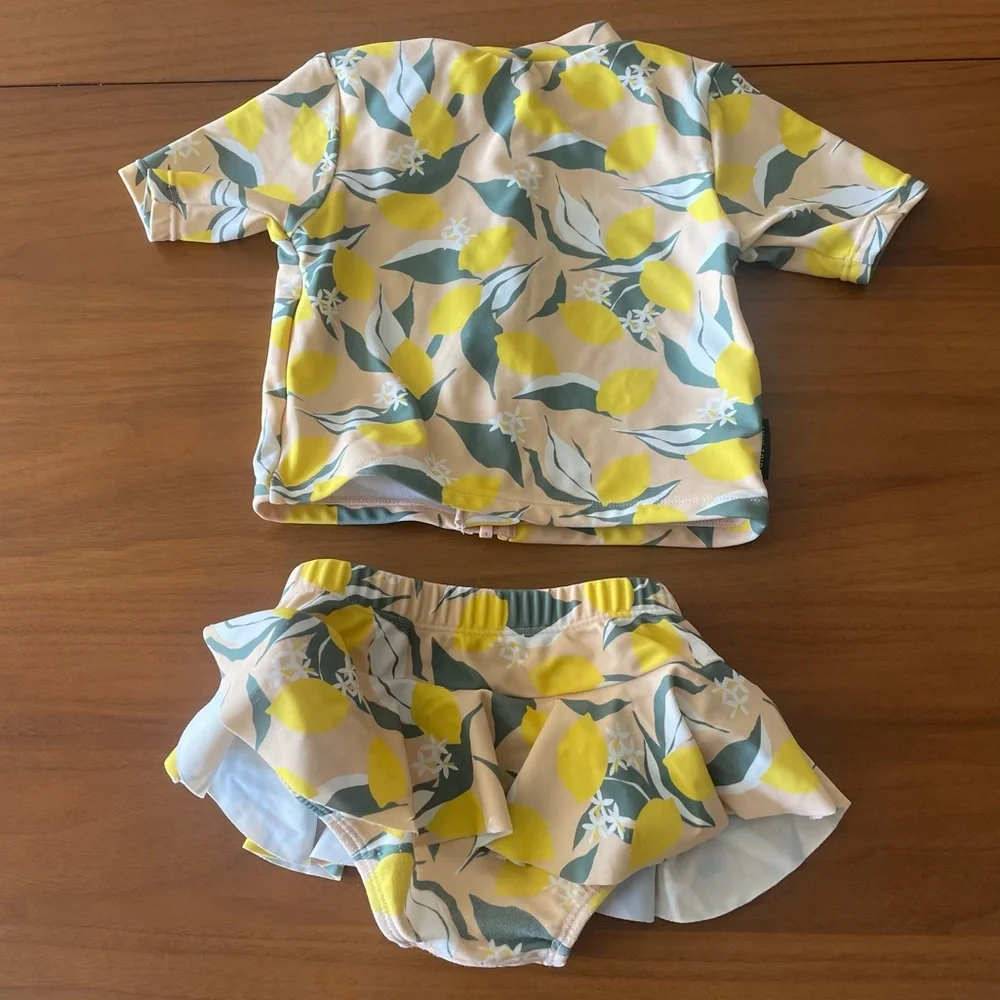 Tiny Tribe Lemon Orchard 2pc Swim 12-18 Months